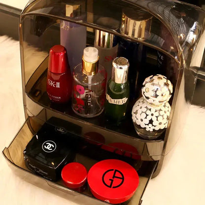 Dustproof Transparent Cosmetic Organizer