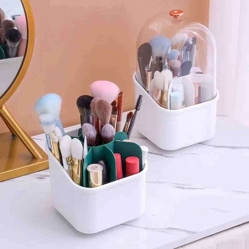 HeartGlow Rotating Makeup Brush Stand