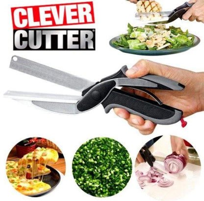 Clever Cutter - 2 in 1 Kitchen Knife