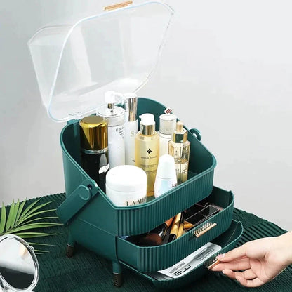 GlamourGlide Cosmetic Organizer