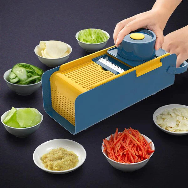 Multifunctional Vegetable cutter and Slicer – 5 in 1 Vegetable & Fruit Cutter and Slicer