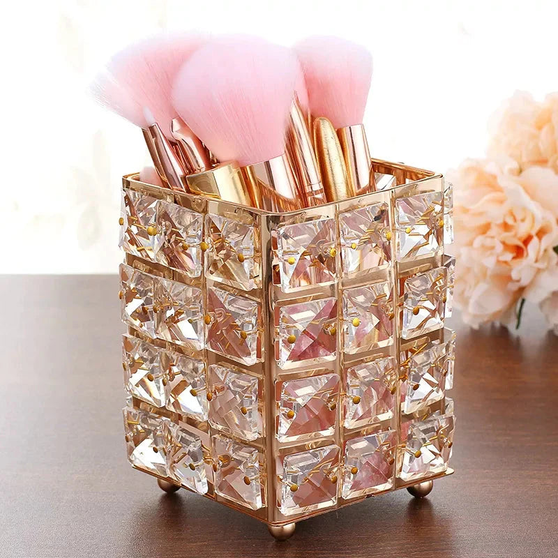 New crystal brush holder