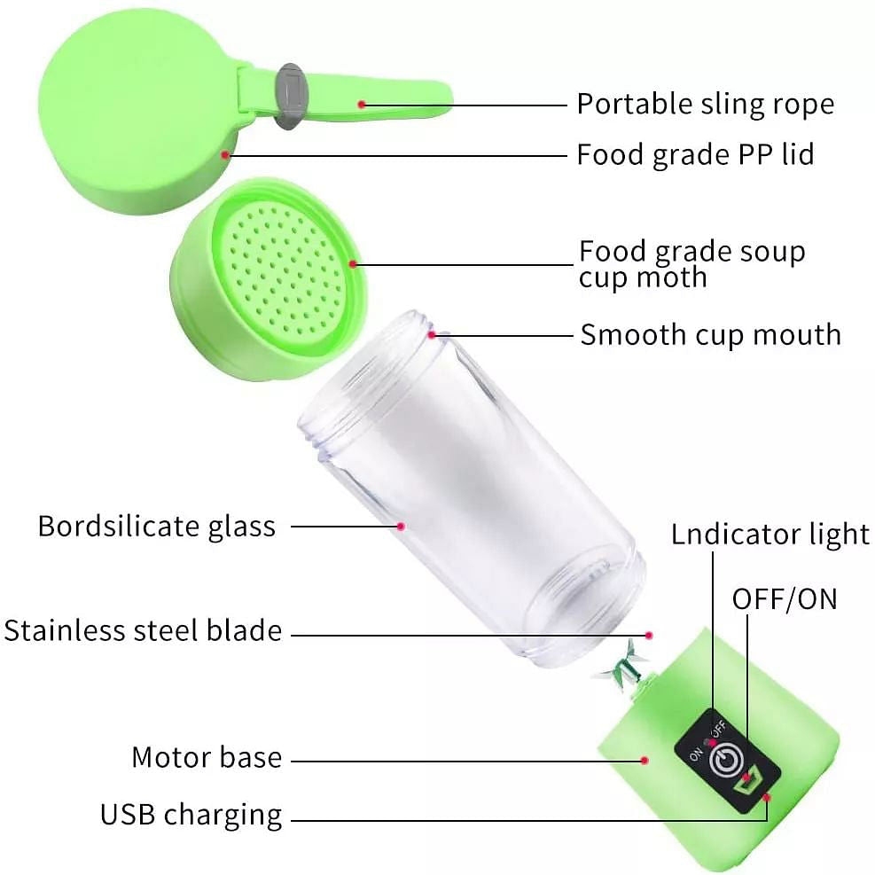 Portable USB Rechargeable Blender