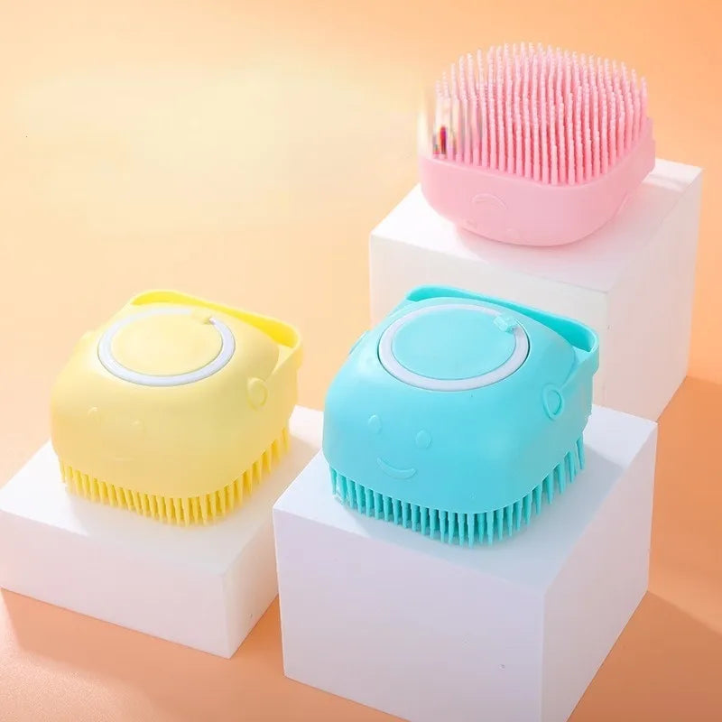 Mini Silicone Scrubber – Silicone Massage Bath Brush