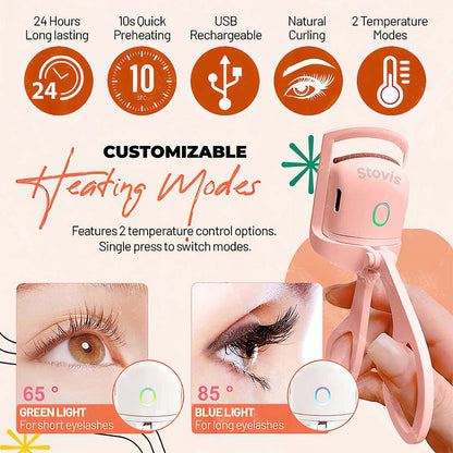 Electric Heated Eyelash Curler