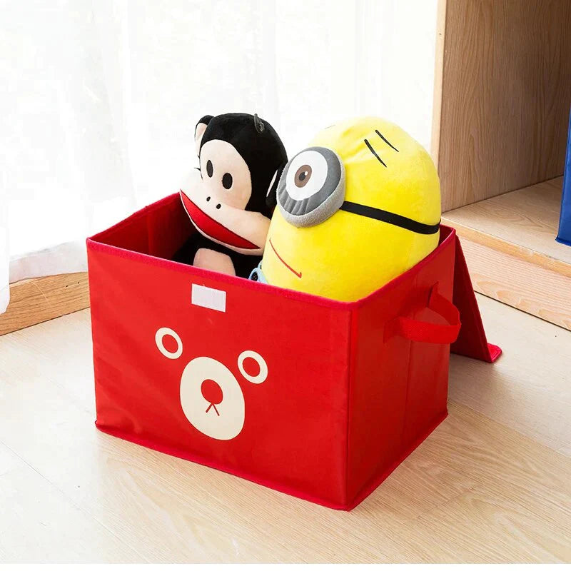 Folding Storage Box - Cartoon Bear Storage Box