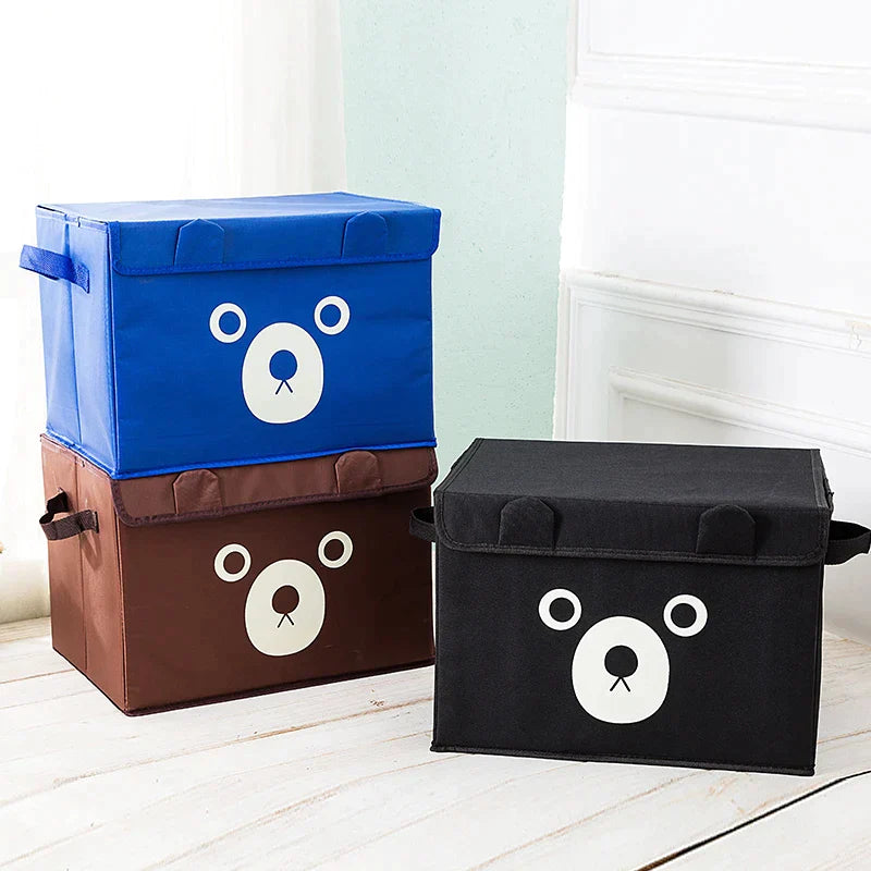 Folding Storage Box - Cartoon Bear Storage Box