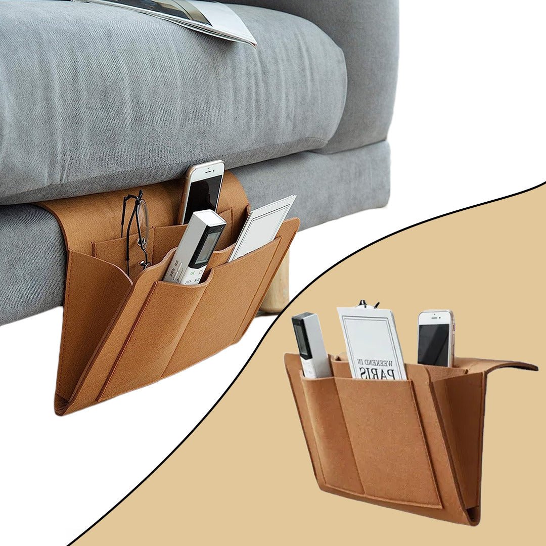 Multifunctional Bed Side Storage Organizer