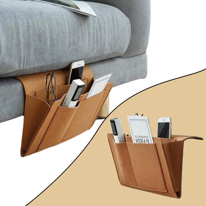 Multifunctional Bed Side Storage Organizer