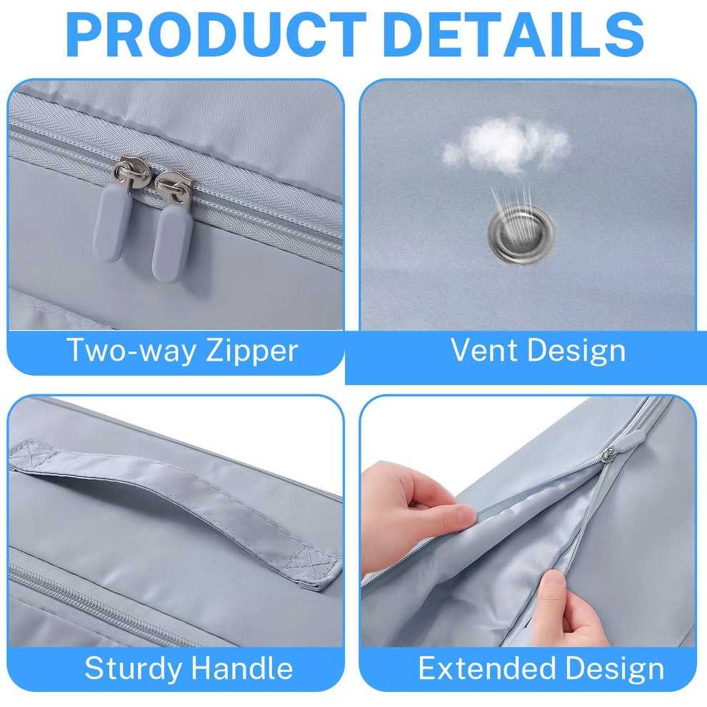 Space Saving Self Compression Organizer Imported (Pack Of Two)