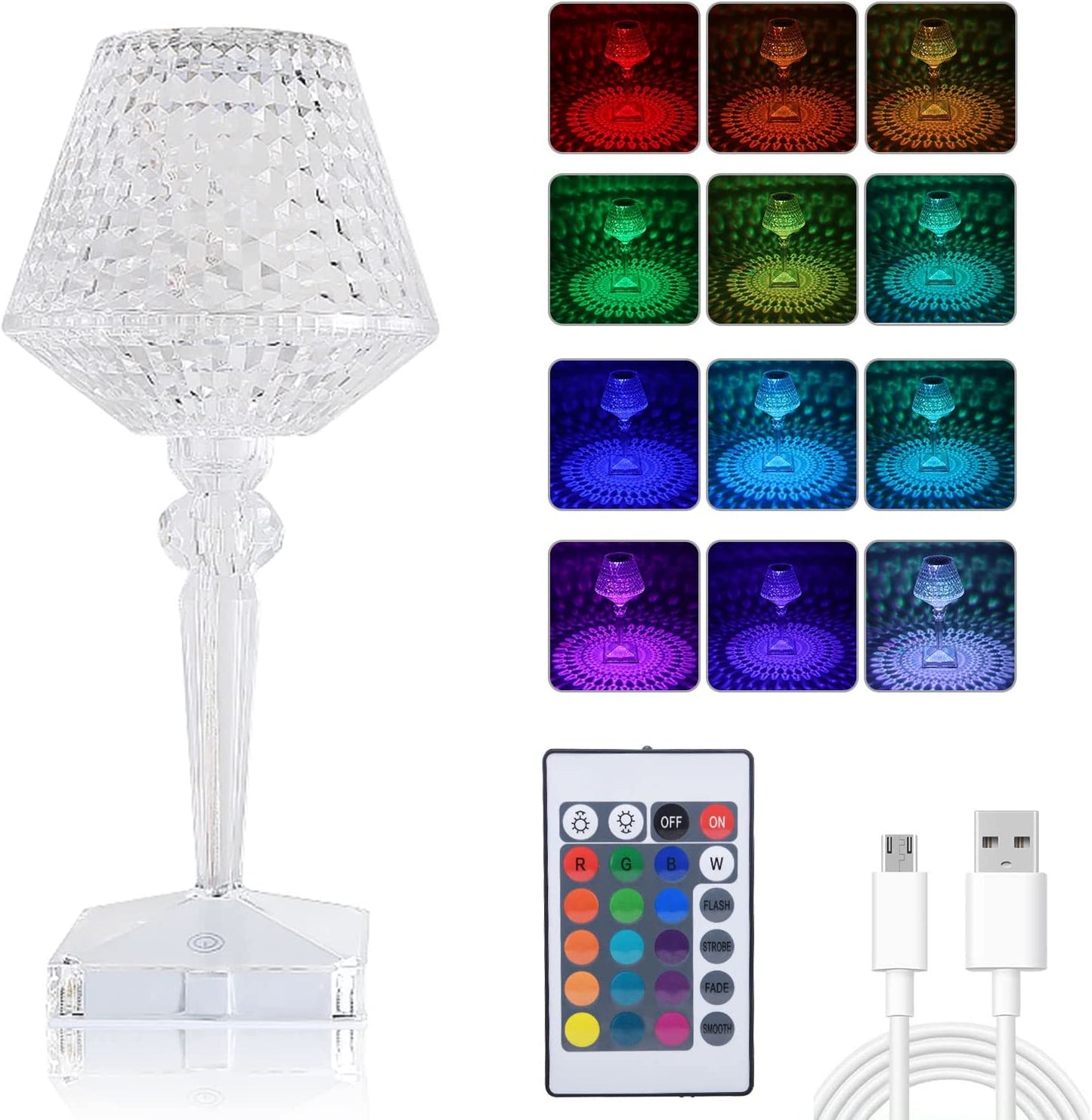 RGB Crystal Lamp