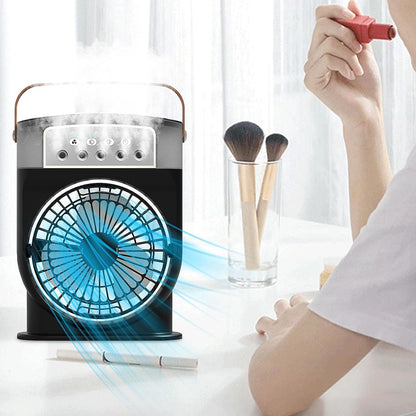 Portable Air Conditioner Misting Fan (Rechargeable)