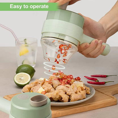 4 in 1 Electric Vegetable Cutter