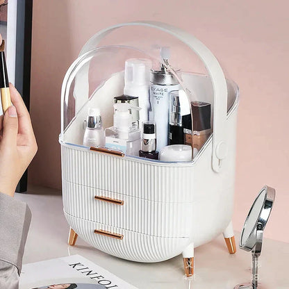 GlamourGlide Cosmetic Organizer