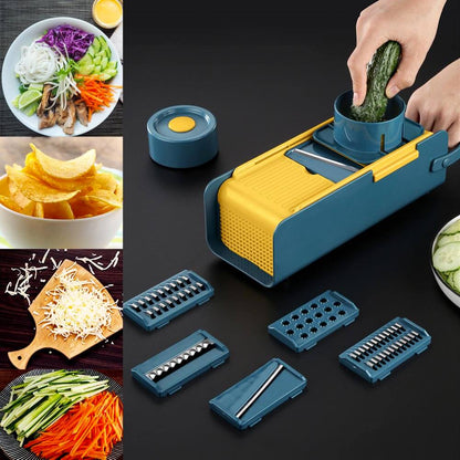 Multifunctional Vegetable cutter and Slicer – 5 in 1 Vegetable & Fruit Cutter and Slicer