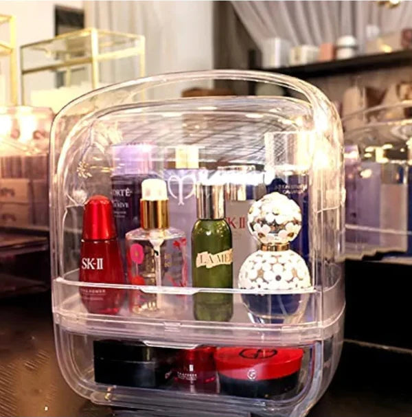 Dustproof Transparent Cosmetic Organizer