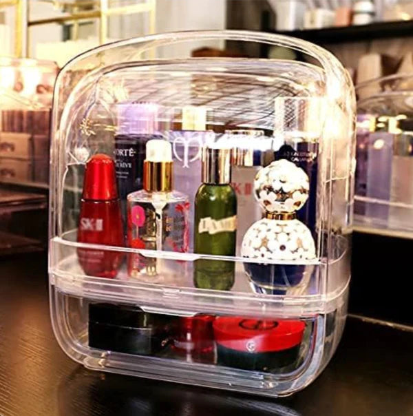 Dustproof Transparent Cosmetic Organizer