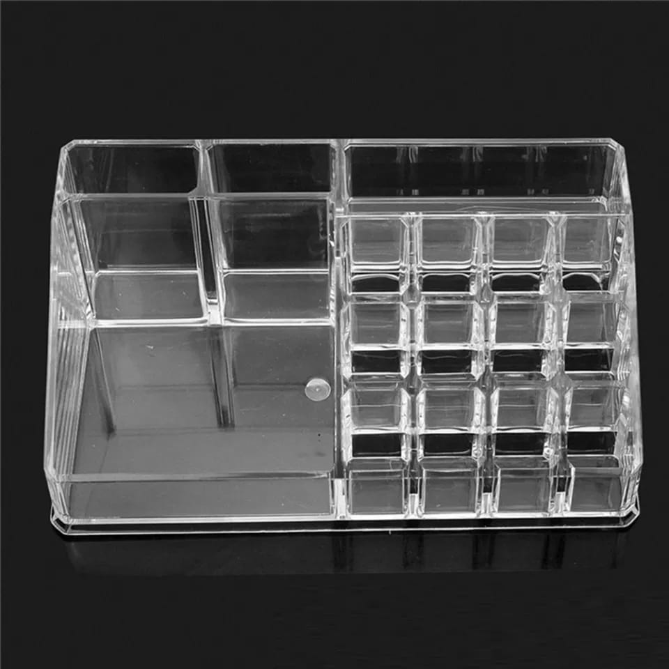 Multiple Grid Cosmectic Organizer