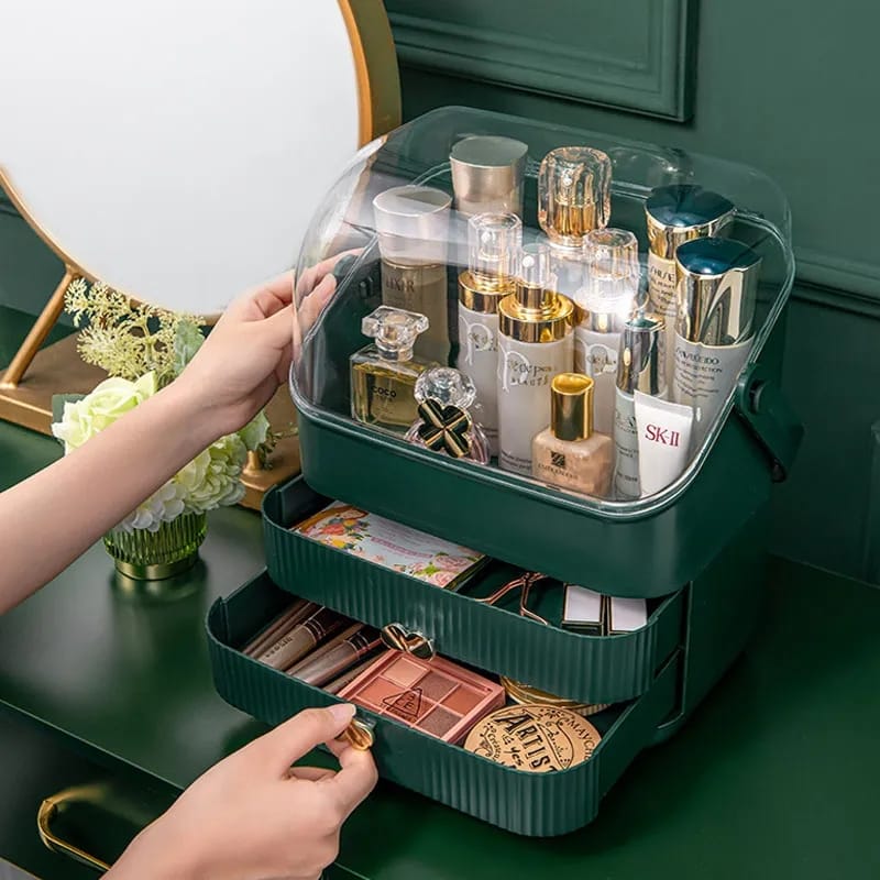 Makeup & Cosmetic Caddy With Drawers