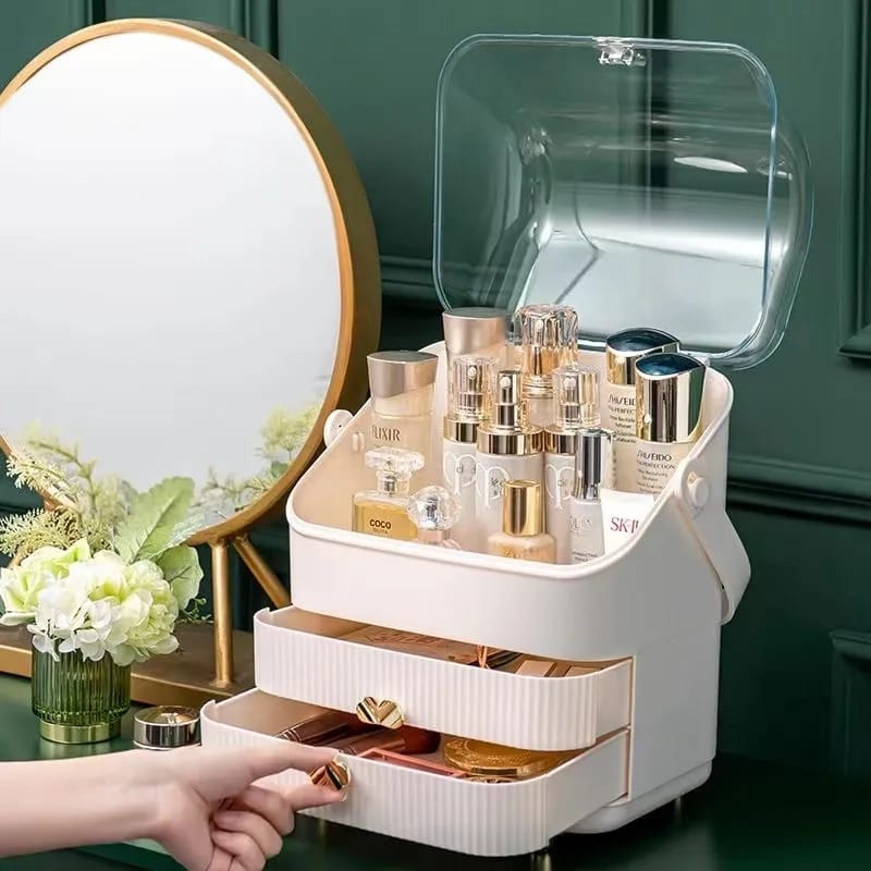 Makeup & Cosmetic Caddy With Drawers