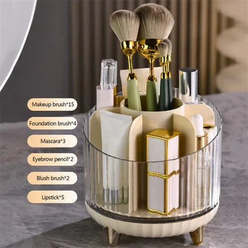 Transparent Rotating Makeup Storage Box