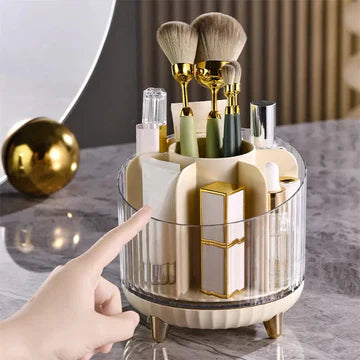 Transparent Rotating Makeup Storage Box