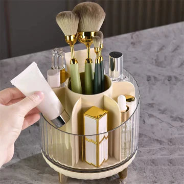 Transparent Rotating Makeup Storage Box