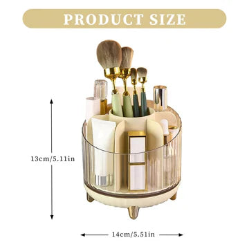 Transparent Rotating Makeup Storage Box