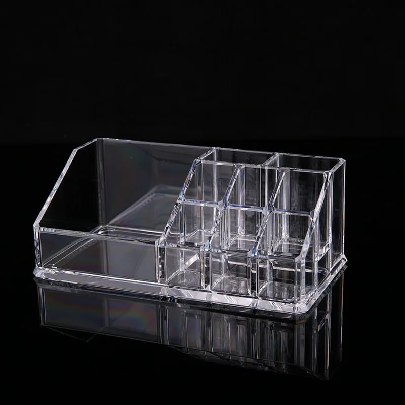 9 Grid Acrylic Makeup Organizer Storage Box