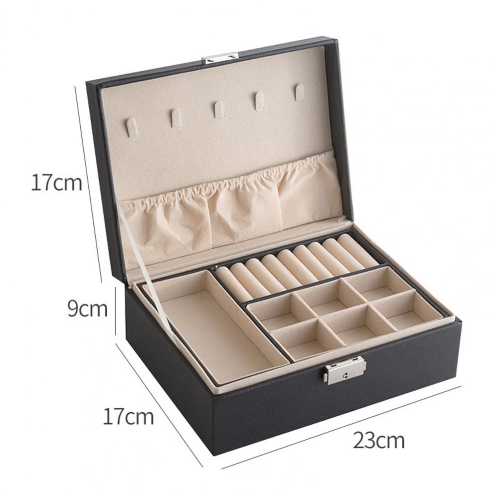 PU Leather Jewellery Organizer