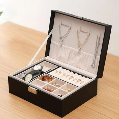 PU Leather Jewellery Organizer