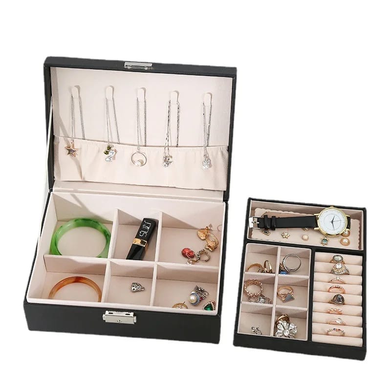 PU Leather Jewellery Organizer