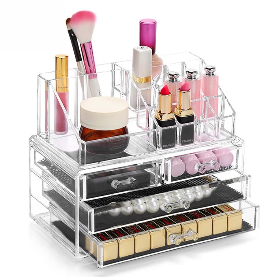 Clear Cosmetic Storage Box