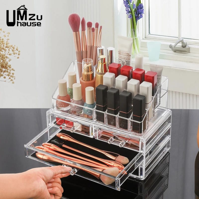 Clear Cosmetic Storage Box