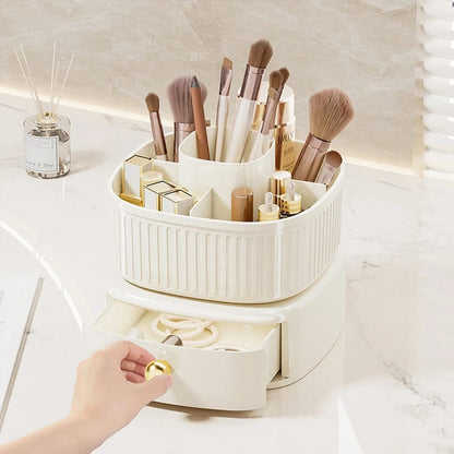 Rotating Vanity Makeup Organizer