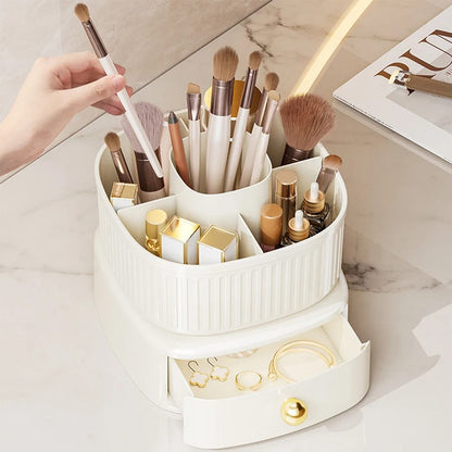 Rotating Vanity Makeup Organizer