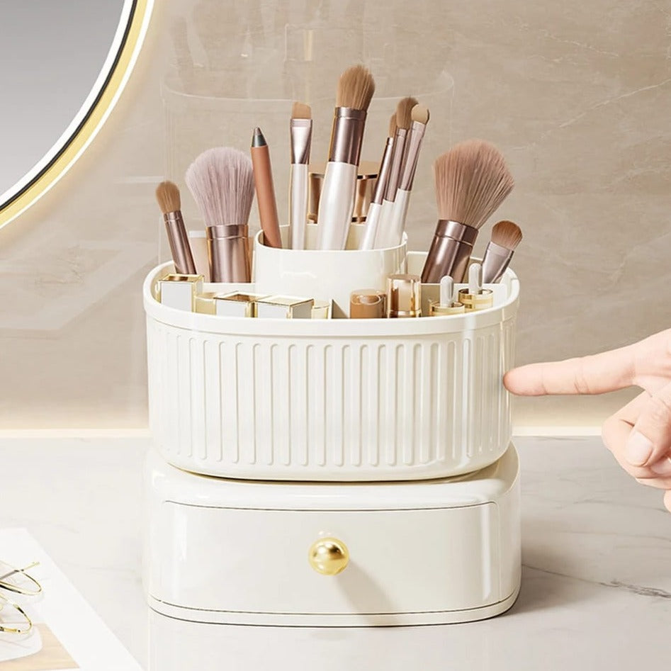 Rotating Vanity Makeup Organizer