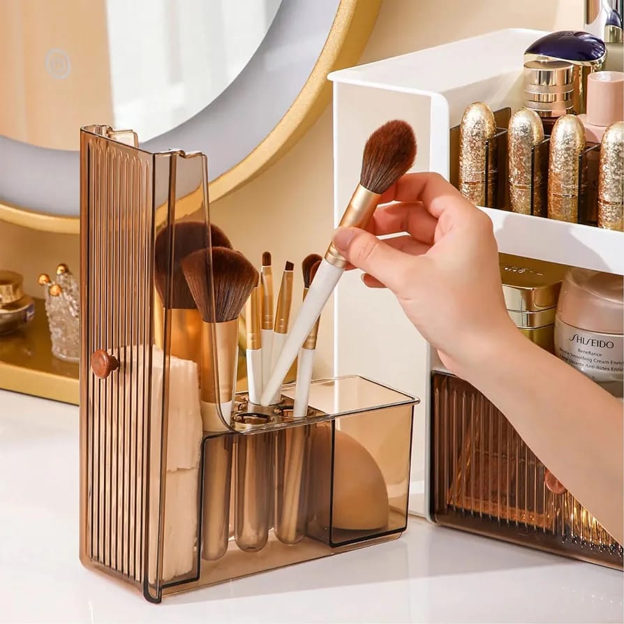 Transparent And Visible Cosmetic Organizer..