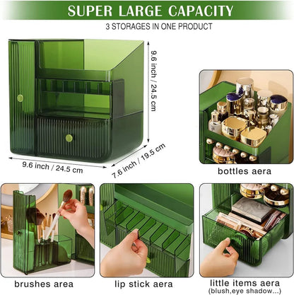 Transparent And Visible Cosmetic Organizer..