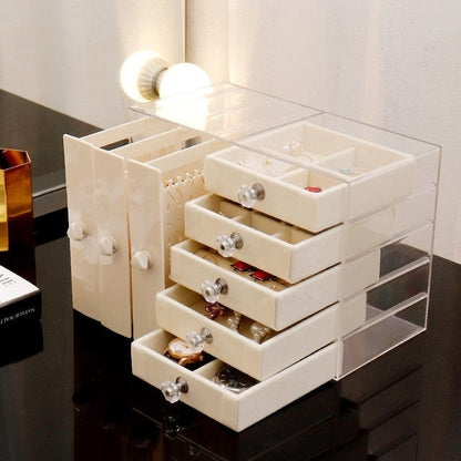 Transparent Acrylic Jewellery Organizer