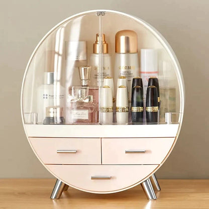 Oval Shaped Cosmetic organizer